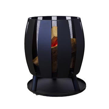 SenS-Line Vuurkorf Tulip Zwart 66 cm, Verzenden, Nieuw, SenS-Line, Met accessoires