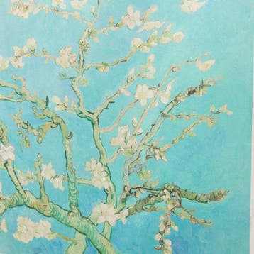 Paneel - AA205 - Decoratief textielpaneel “Almond Blossom” –