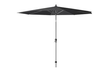 Platinum Riva parasol 3 m. Premium Faded black, Tuin en Terras, Parasols, Verzenden, Nieuw, Stokparasol, Kantelbaar