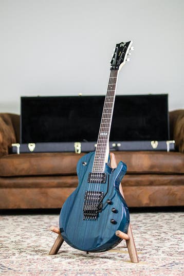 ESP Custom Shop Eclipse Japan 1999 | See Thru Blue, Nieuw