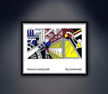 Roy Lichtenstein - “Study for Preparedness, 1968”. - 70 x 90
