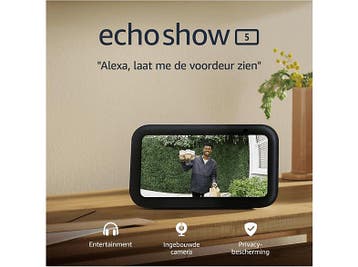 Amazon -  Echo Show 5 (3rd Gen) Smart Display  - Zwart, Verzenden, Nieuw, Slimme speaker, Overige merken