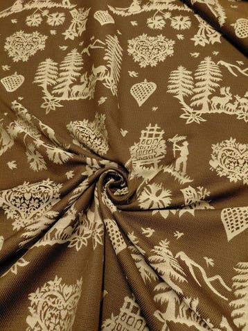 Tessitura Gerosa per Galtex – Toile de Jouy Alpina cm 610 x, Antiek en Kunst