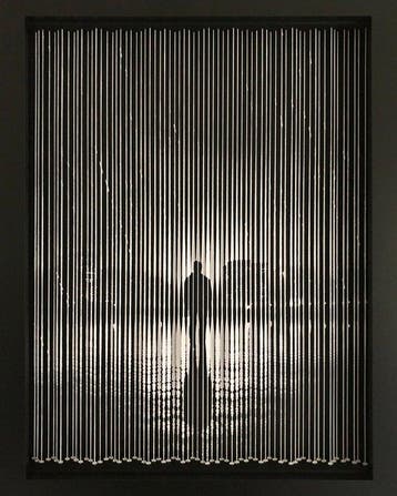 R. Kingmans - Wire sculpture - Pondering