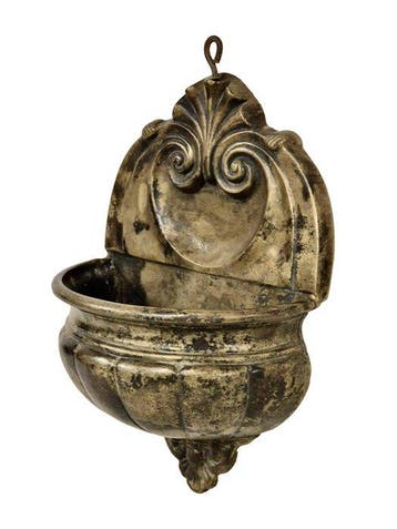 Wijwatervat - 1940-1950 - 27 cm - 3 kg, Antiek en Kunst