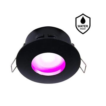Zigbee smart Inbouwspot Zwart 4.7W | Waterdicht | 70 mm, Huis en Inrichting, Ophalen of Verzenden, Nieuw, Plafondspot of Wandspot