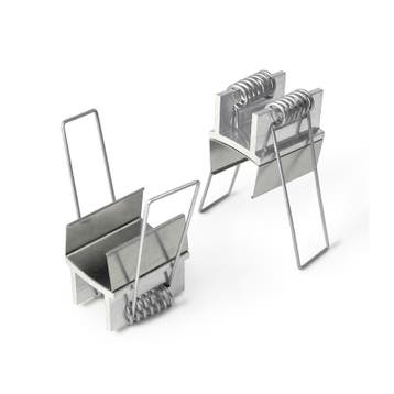 VEERKLEMMEN VOOR INBOUW | SMART | 16MM | 2 STUKS, Nieuw