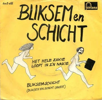 vinyl single 7 inch - Bliksem En Schicht - Het Hele Zakie..., Verzenden, Zo goed als nieuw, 7 inch, Nederlandstalig