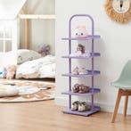 Schoenenrek Poytya voor kinderen 96x30x27 cm lila [en.casa], Verzenden, Nieuw