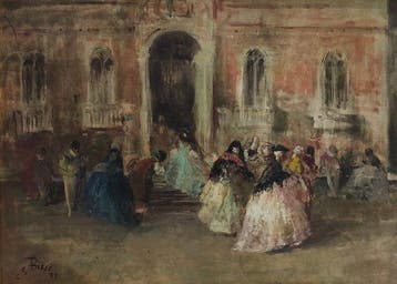Sergio Cirno Bissi (1902-1987) - Festa veneziana