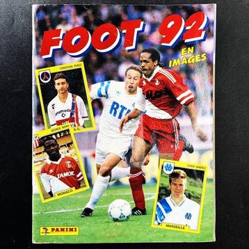 1991/92 Panini Complete Sticker Album Foot 92 En Images -, Verzamelen, Nieuw