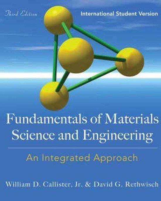 Fundamentals of Materials Science and Engineering, Boeken, Taal | Engels, Gelezen, Verzenden