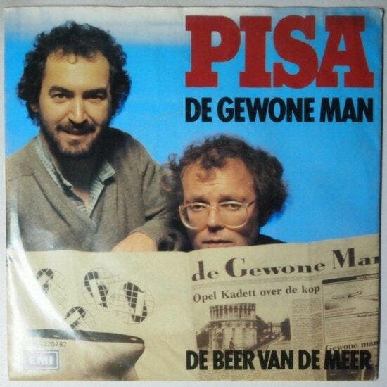 Pisa - De gewone man - Single, Cd's en Dvd's, Vinyl Singles, Verzenden
