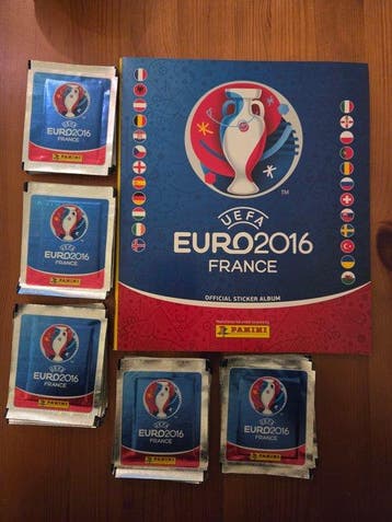 Panini Euro 2016 - Ronaldo/Zlatan/etc- Empty album + 50, Verzamelen, Nieuw
