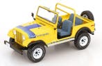 MCG 1:18 - Modelauto - Jeep CJ-7 Renegade - Geel - Zeldzaam, Nieuw