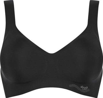 Sloggi - XS -  ZERO Feel Dames Bralette - Zwart, Verzenden