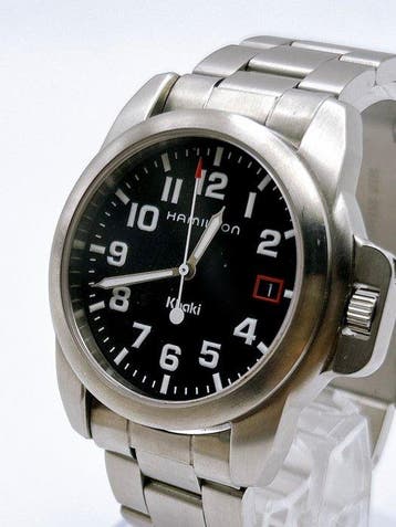 Hamilton - Khaki - Zonder minimumprijs - 6309 - Heren -, Sieraden, Tassen en Uiterlijk, Horloges | Heren, Nieuw