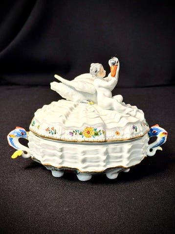 Meissen - Johann Joachim Kändler - Suikerpot - Porselein -