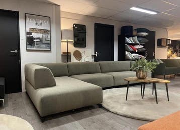 Faya Lobi ploegstof Steppe, Huis en Inrichting, Banken | Bankstellen, Leolux Artifort Design on Stock Rolf Benz, Hoekbank, 300 cm of meer
