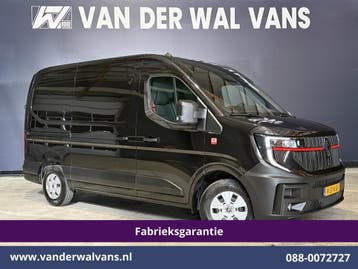 Renault Master L2 H2 | Lease vanaf 550,- p/mnd, Auto's, Renault, Gebruikt, Euro 6, Zwart, Dealer onderhouden
