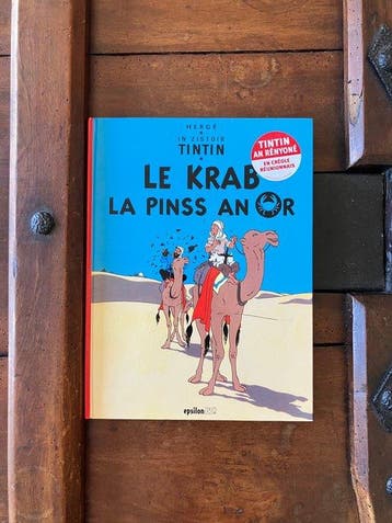 Tintin - Le Krab La Pinss An Or - Créole Réunionnais - 1, Nieuw