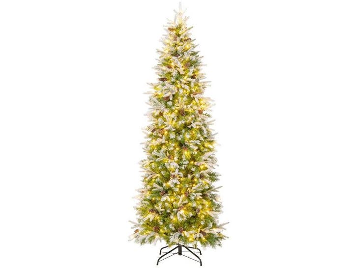 Coast Kunstkerstboom 225 cm - Voorverlicht met 350 Warmwitte, Diversen, Kerst, Nieuw, Verzenden