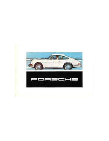 1967 PORSCHE TARGA & COUPÉ BROCHURE DUITS, Nieuw, Porsche, Author