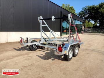 Haspelwagen TA-NO kantelbaar tandemasser 2 assen 2700kg &amp; 35, Ophalen, Nieuw