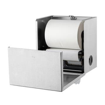 Qbic-line handdoekroldispenser QAutS SSL - RVS, Verzenden, Nieuw in verpakking