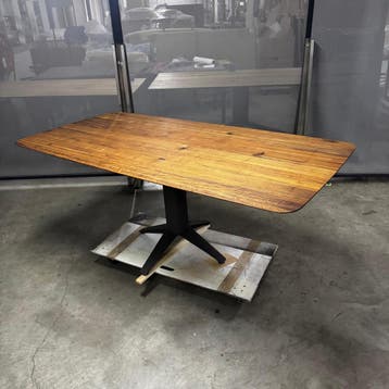 bert plantagie Eettafel Carve 1.0, 100 tot 150 cm, Ophalen of Verzenden, Zo goed als nieuw, 200 cm of meer