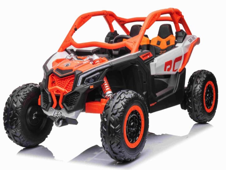 CAN-AM Maverick 2-persoons Buggy, 24v 7Ah, leder zitje, rubb, Kinderen en Baby's, Speelgoed | Buiten | Accuvoertuigen, Nieuw, Ophalen of Verzenden