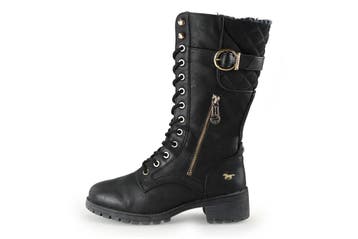 Mustang Snowboots in maat 37 Zwart, Kleding | Dames, Verzenden, Zwart, Snowboots, Zo goed als nieuw