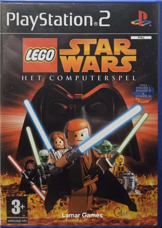 Lego Star Wars het computerspel  (ps2 used game), Spelcomputers en Games, Games | Sony PlayStation 2, Zo goed als nieuw, Ophalen of Verzenden