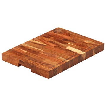 vidaXL Hakblok 42x30x4 cm massief acaciahout, Huis en Inrichting, Keuken | Keukenbenodigdheden, Verzenden, Nieuw