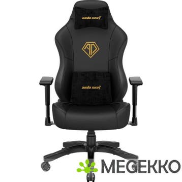 AndaSeat Phantom 3 Premium Large Gaming Stoel Zwart Goud, Verzenden, Nieuw