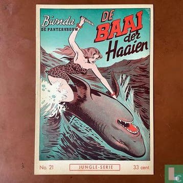 Bionda de pantervrouw [Pantera Bionda] - De baai der haai..., Boeken, Eén comic, Verzenden, Europa, Zo goed als nieuw