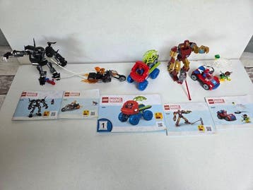 Lego Set - Marvel - 76276 Venom mechapantser vs. Miles, Nieuw