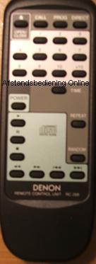 Afstandsbediening Denon rc-268, Ophalen of Verzenden, Nieuw, Origineel