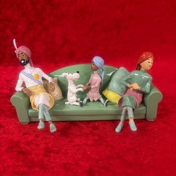 Kuifje, Tintin 29263 - Kuifje - tafereel sofa - Sigaren van, Nieuw