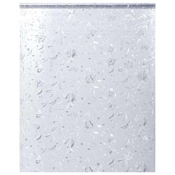 vidaXL Raamfolie bloemenpatroon mat 90x500 cm PVC, Verzenden, Nieuw