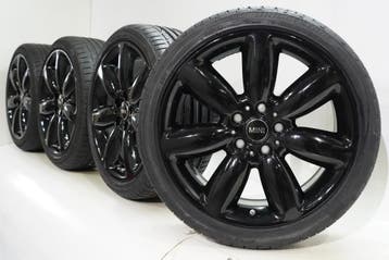Mini Clubman F54 521 18 inch velgen Bridgestone Runflat Zome, 18 inch, Gebruikt, Velg(en), Ophalen of Verzenden