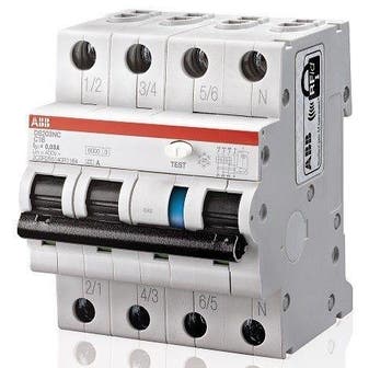 ABB Aardlekautomaat 3P+N 30mA B16- 2CSR256140R1165, Nieuw