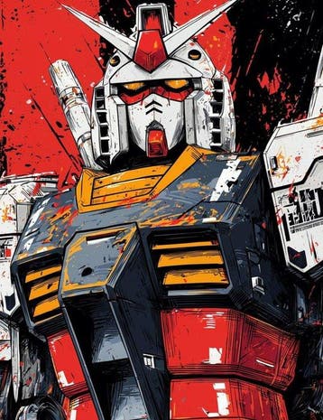 Canvas Fit - Alberto Ricardo - RX-78-2 Gundam Memoria de, Nieuw