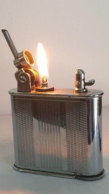 Lancel table lighter - Tafelaansteker - Staal (roestvrij), Verzamelen, Nieuw