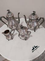 Koffie- en theeservies (4) - Verzilverd, Antiek en Kunst