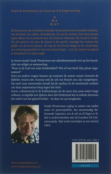 Ararat 9789045012995 Frank Westerman, Verzenden, Zo goed als nieuw, Frank Westerman