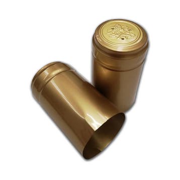 Krimpcapsules - Goud 30 stuks (Stoken & Brouwen), Ophalen of Verzenden, Nieuw, Overige materialen, Overige typen