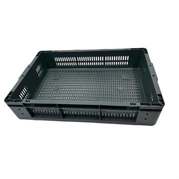 geperforeerde kunststof opbergkrat | 600x400x120mm, Verzenden, Nieuw in verpakking