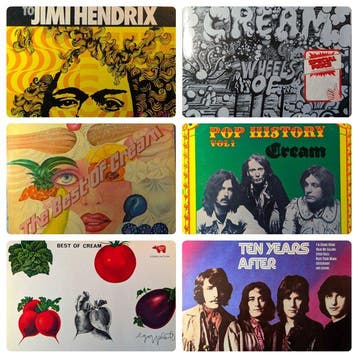 Cream, Ten Years After, Jimi Hendrix & Related - 6 x, Nieuw in verpakking