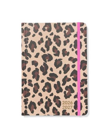 HEMA Schoolagenda 2026-2027 A5 panter, Diversen, Verzenden, Nieuw